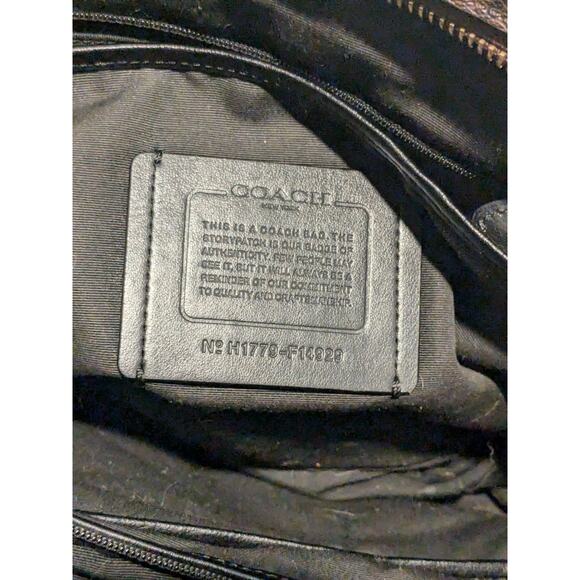 Vintage Brown Coach Large Tote Shoulderbag - Picture 9 of 14